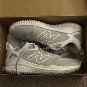 New Balance Gray Turf Shoes